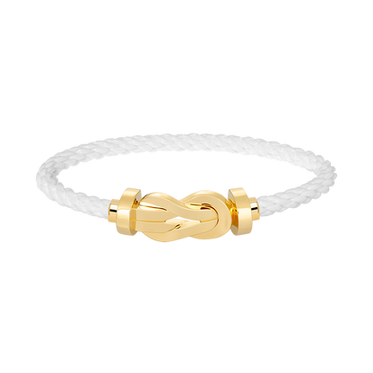 [Noble Jewelry]CHANCE LARGE 8 FIGURE BUCKLE NO DIAMOND BRACELET GOLD