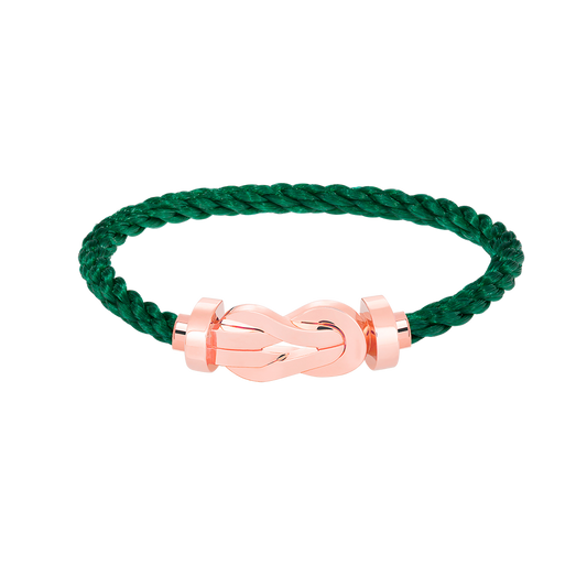 [Edler Schmuck] CHANCE GROSSES 8-FACH-ARMBAND MIT SCHNALLE OHNE DIAMANT ROSÉGOLD