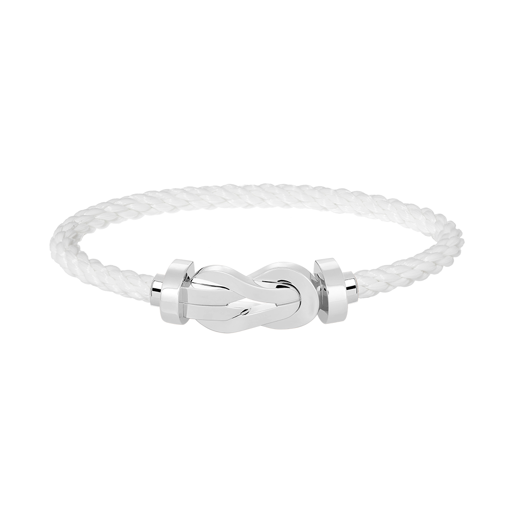 [Edler Schmuck] CHANCE GROSSES 8-FACH-ARMBAND MIT SCHNALLE, KEIN DIAMANT, SILBER