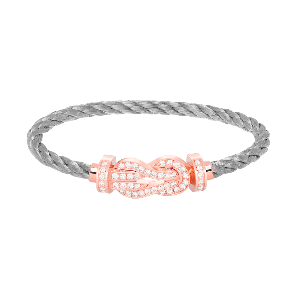 [Edler Schmuck] CHANCE GROSSES 8-FACH-ARMBAND MIT VOLLEN DIAMANTEN IN ROSÉGOLD