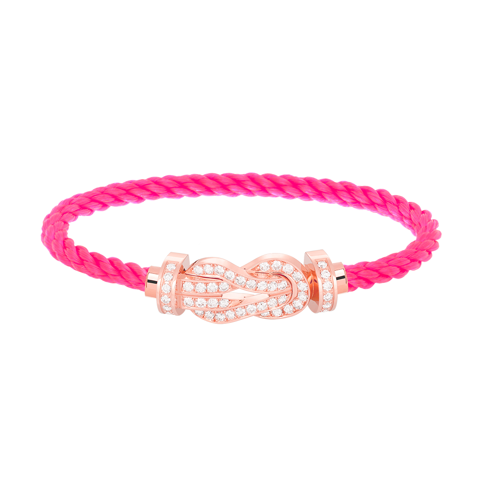 [Edler Schmuck] CHANCE GROSSES 8-FACH-ARMBAND MIT VOLLEN DIAMANTEN IN ROSÉGOLD