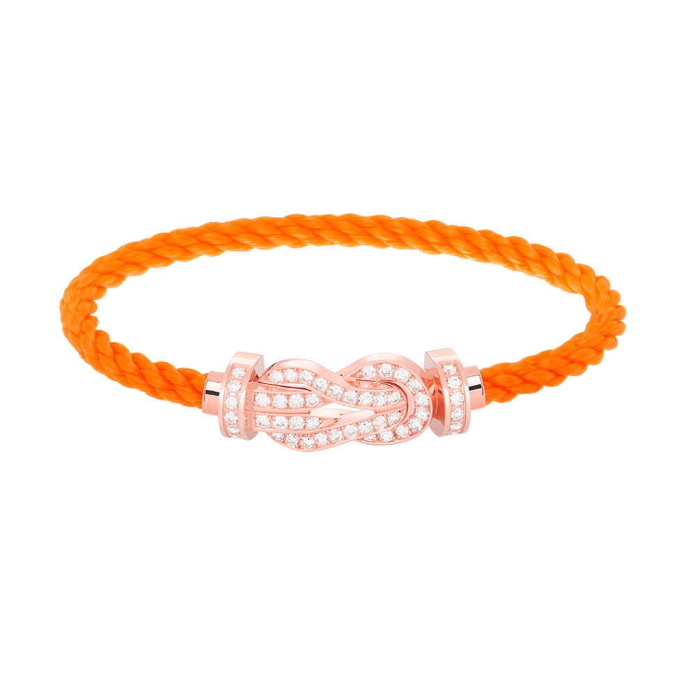 [Edler Schmuck] CHANCE GROSSES 8-FACH-ARMBAND MIT VOLLEN DIAMANTEN IN ROSÉGOLD