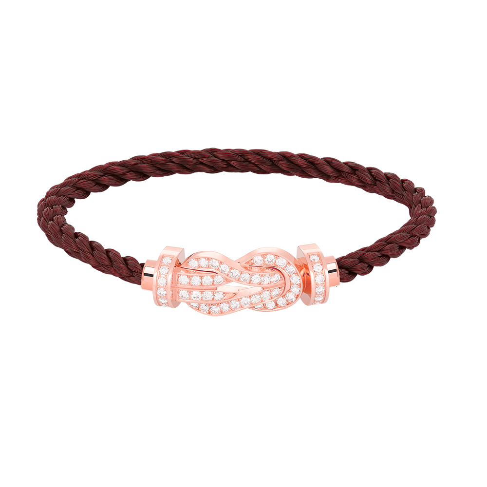 [Edler Schmuck] CHANCE GROSSES 8-FACH-ARMBAND MIT VOLLEN DIAMANTEN IN ROSÉGOLD