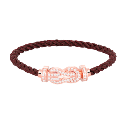 [Edler Schmuck] CHANCE GROSSES 8-FACH-ARMBAND MIT VOLLEN DIAMANTEN IN ROSÉGOLD