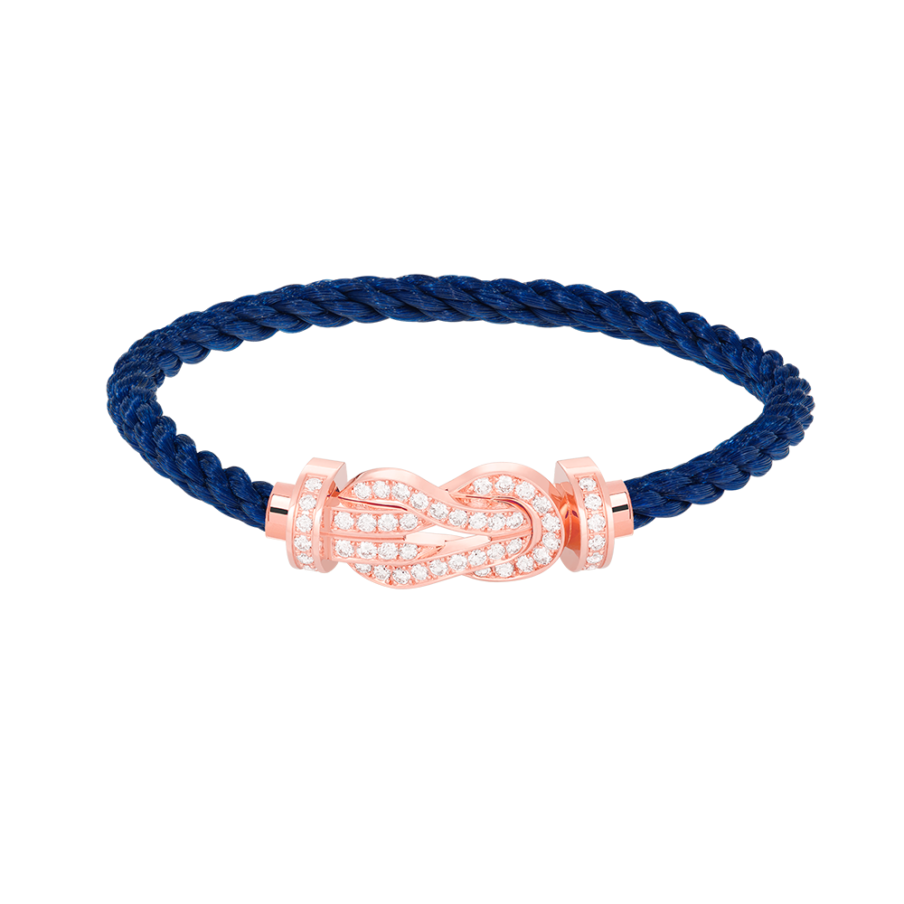 [Edler Schmuck] CHANCE GROSSES 8-FACH-ARMBAND MIT VOLLEN DIAMANTEN IN ROSÉGOLD