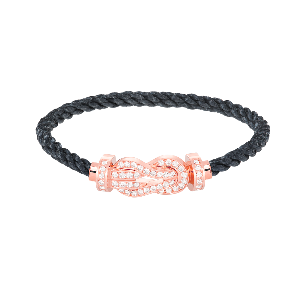 [Edler Schmuck] CHANCE GROSSES 8-FACH-ARMBAND MIT VOLLEN DIAMANTEN IN ROSÉGOLD