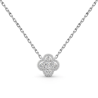 [Noble Jewelry]Spliced Lucky Four-Leaf Clover Versatile Necklace