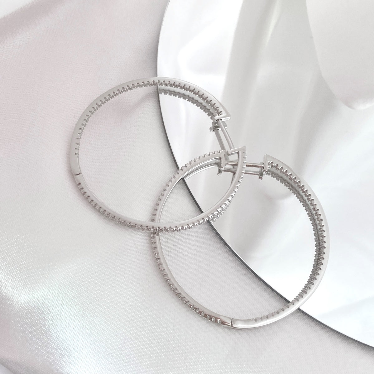 [Noble Jewelry]Popular Large Hoop Earrings