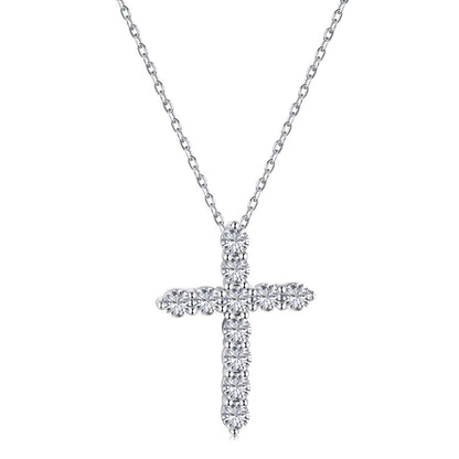 [Noble Jewelry]Unique Cross Shape Necklace