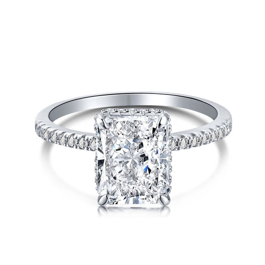 [Noble Jewelry]4.0 Carat Luxurious Engagement Ring