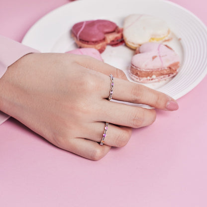 [Noble Jewelry]Elegant Energetic Round Cut Daily Ring