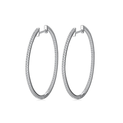 [Noble Jewelry]Popular Large Hoop Earrings