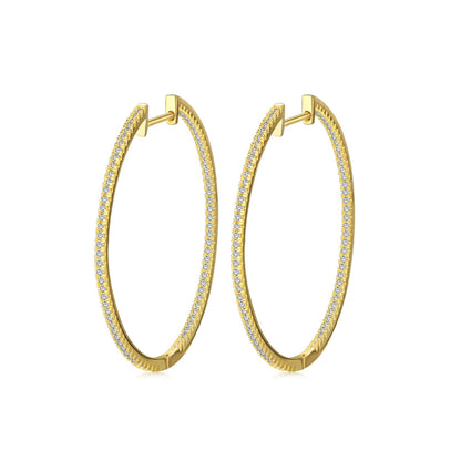 [Noble Jewelry]Popular Large Hoop Earrings