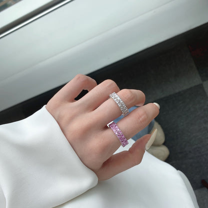 [Noble Jewelry]Sparkling Full Heart Ring