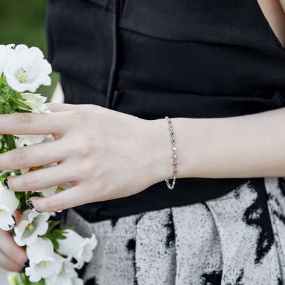 [Noble Jewelry]Colorful Bead Array Bracelet