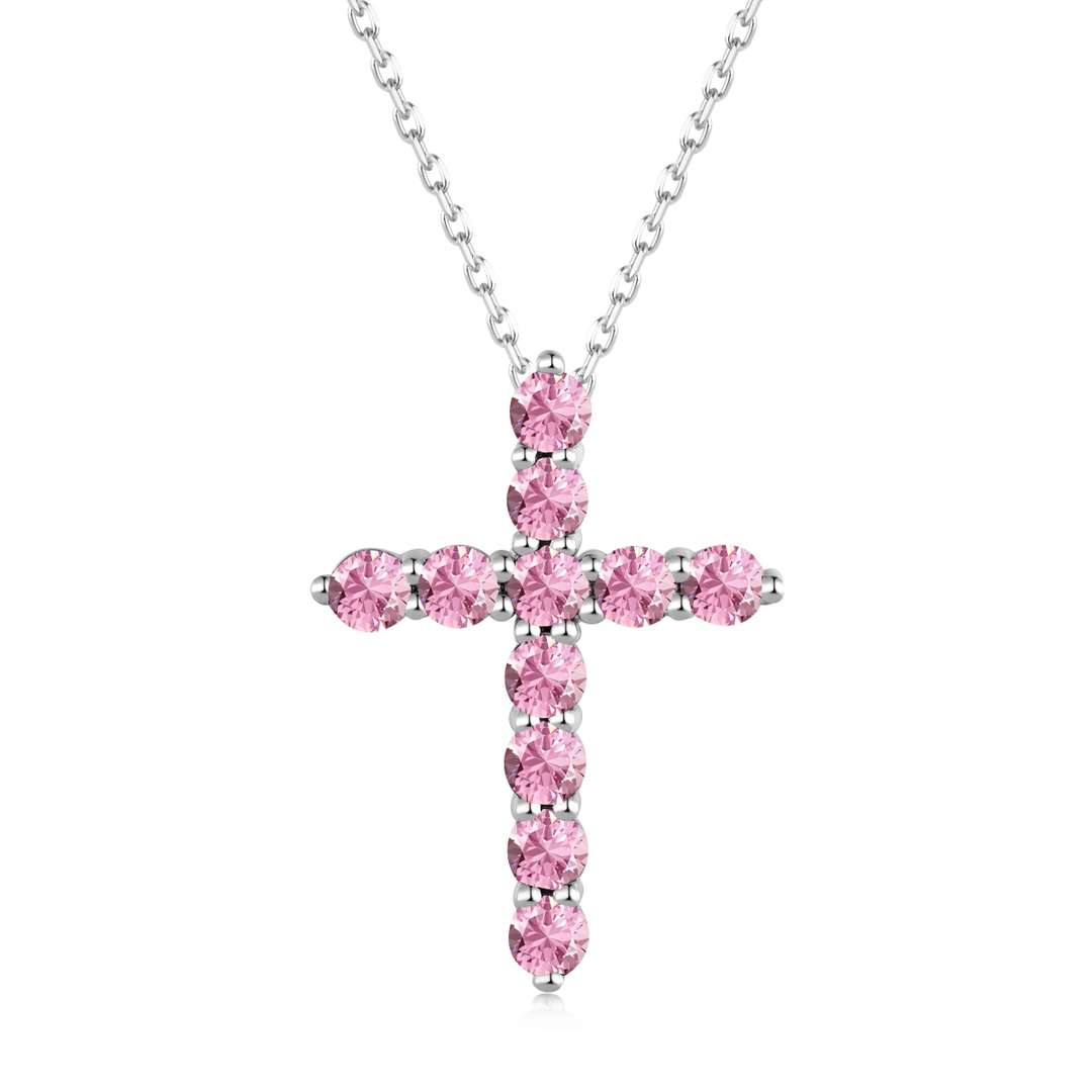 [Noble Jewelry]Unique Cross Shape Necklace