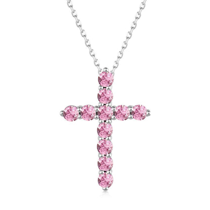 [Noble Jewelry]Unique Cross Shape Necklace