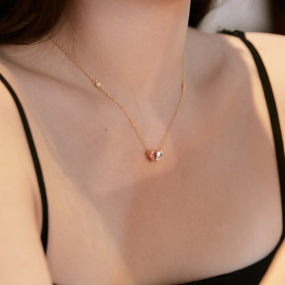 [Noble Jewelry]Unique Heart Shape Necklace