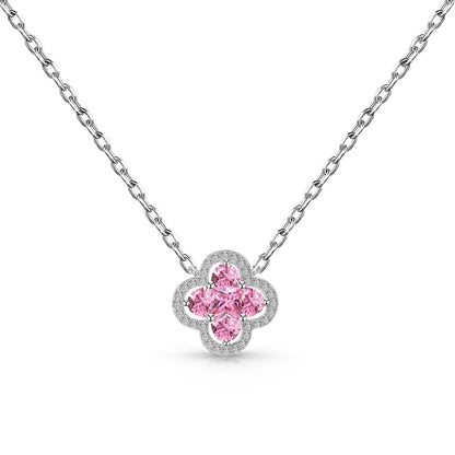 [Noble Jewelry]Spliced Lucky Four-Leaf Clover Versatile Necklace