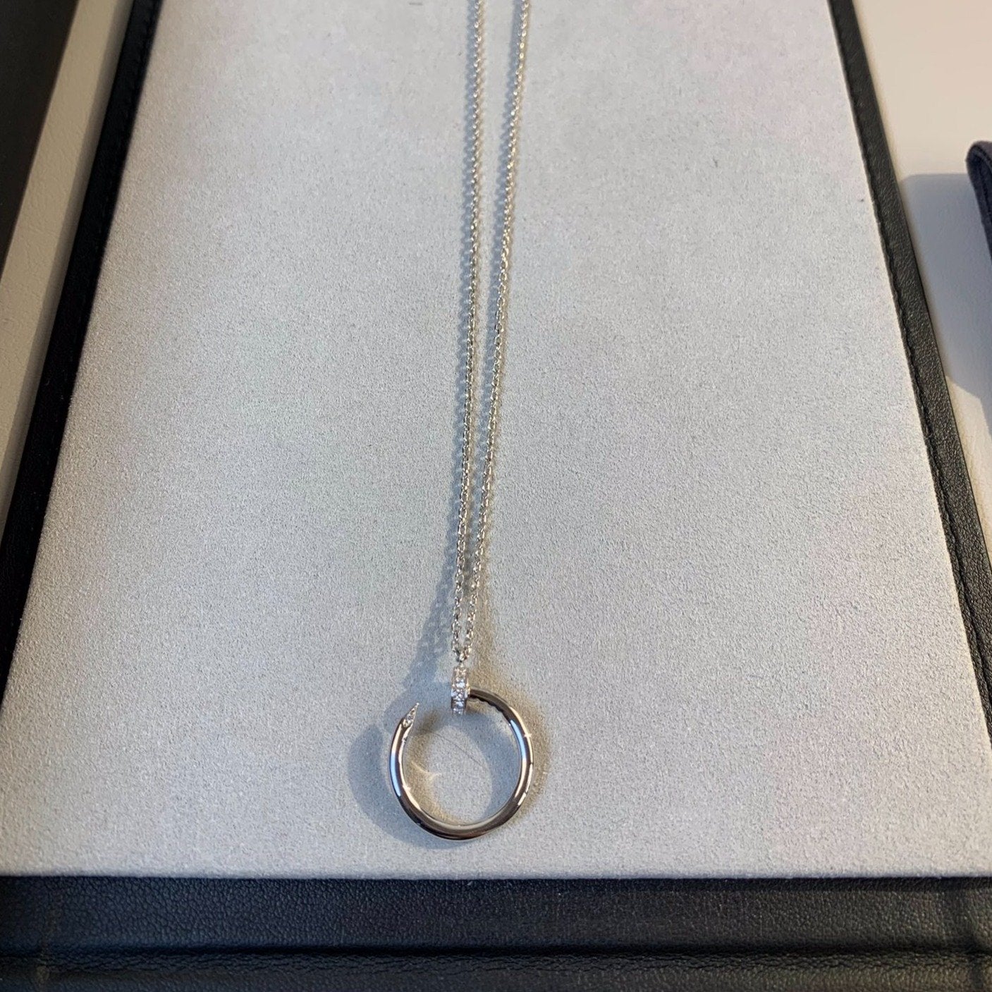 [Noble Jewelry]JUSTE NECKLACE SILVER