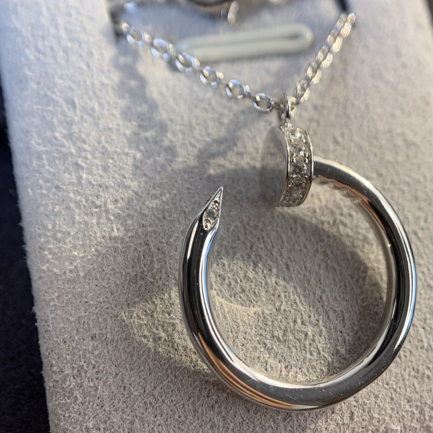 [Noble Jewelry]JUSTE NECKLACE SILVER