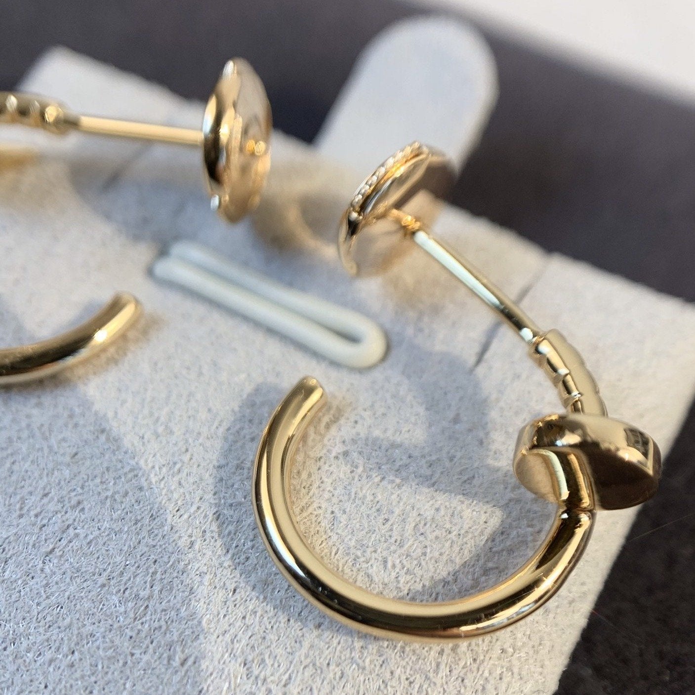 [Noble Jewelry]JUSTE EARRINGS PINK GOLD