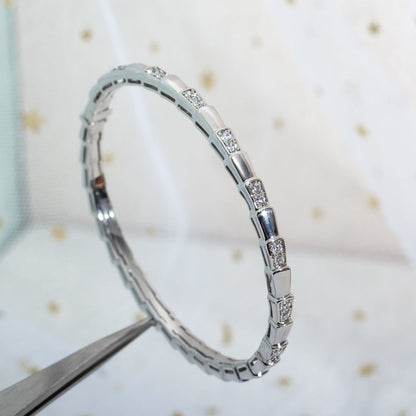 [Noble Jewelry]SERPENTI BRACELET SILVER DIAMOND