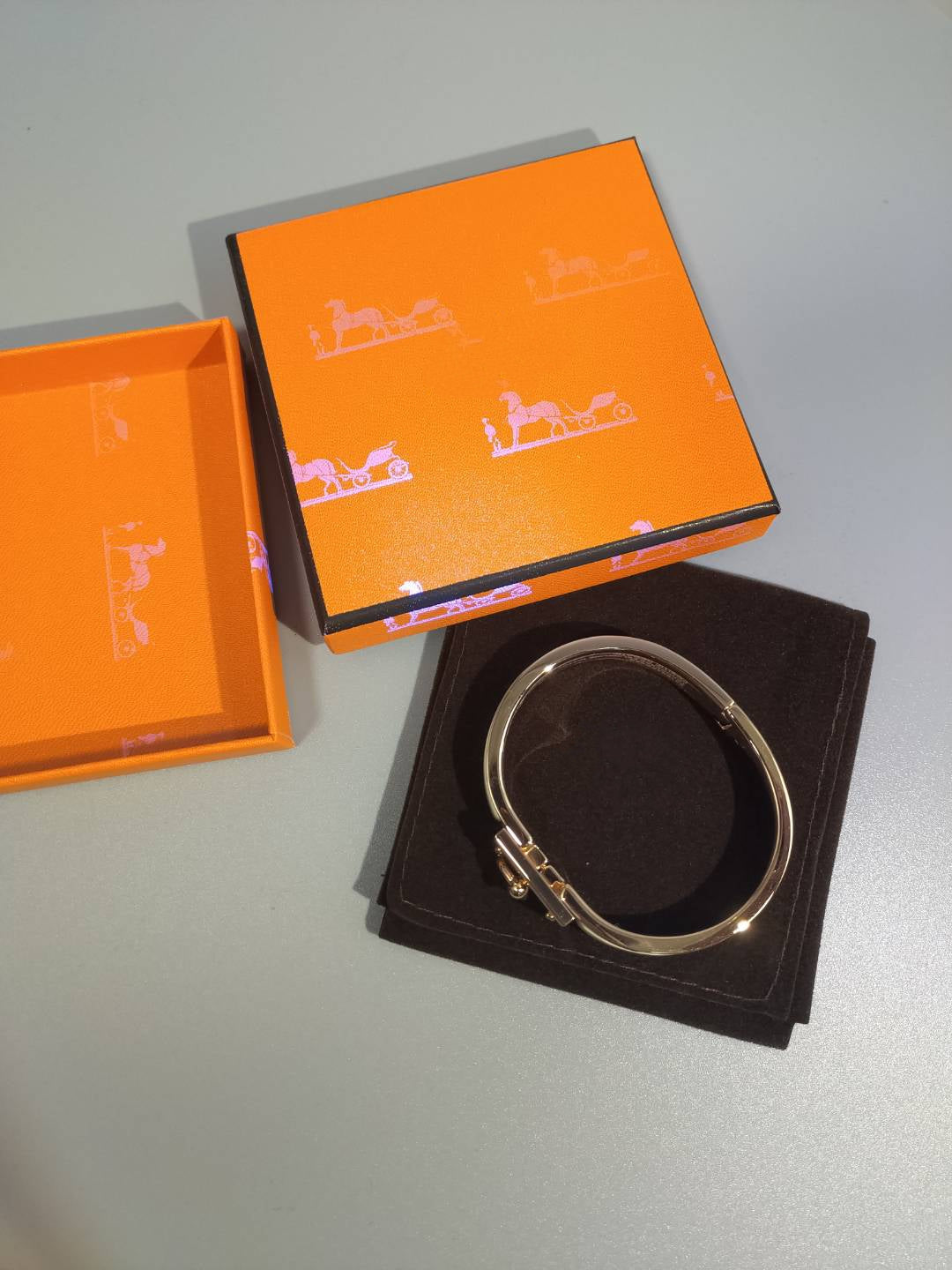 [Noble Jewelry]H ORANGE BRACELET