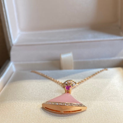 [Noble Jewelry]DREAM NECKLACE PINK OPAL