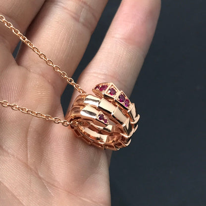 [Noble Jewelry]SERPENTI PEDANT NECKLACE