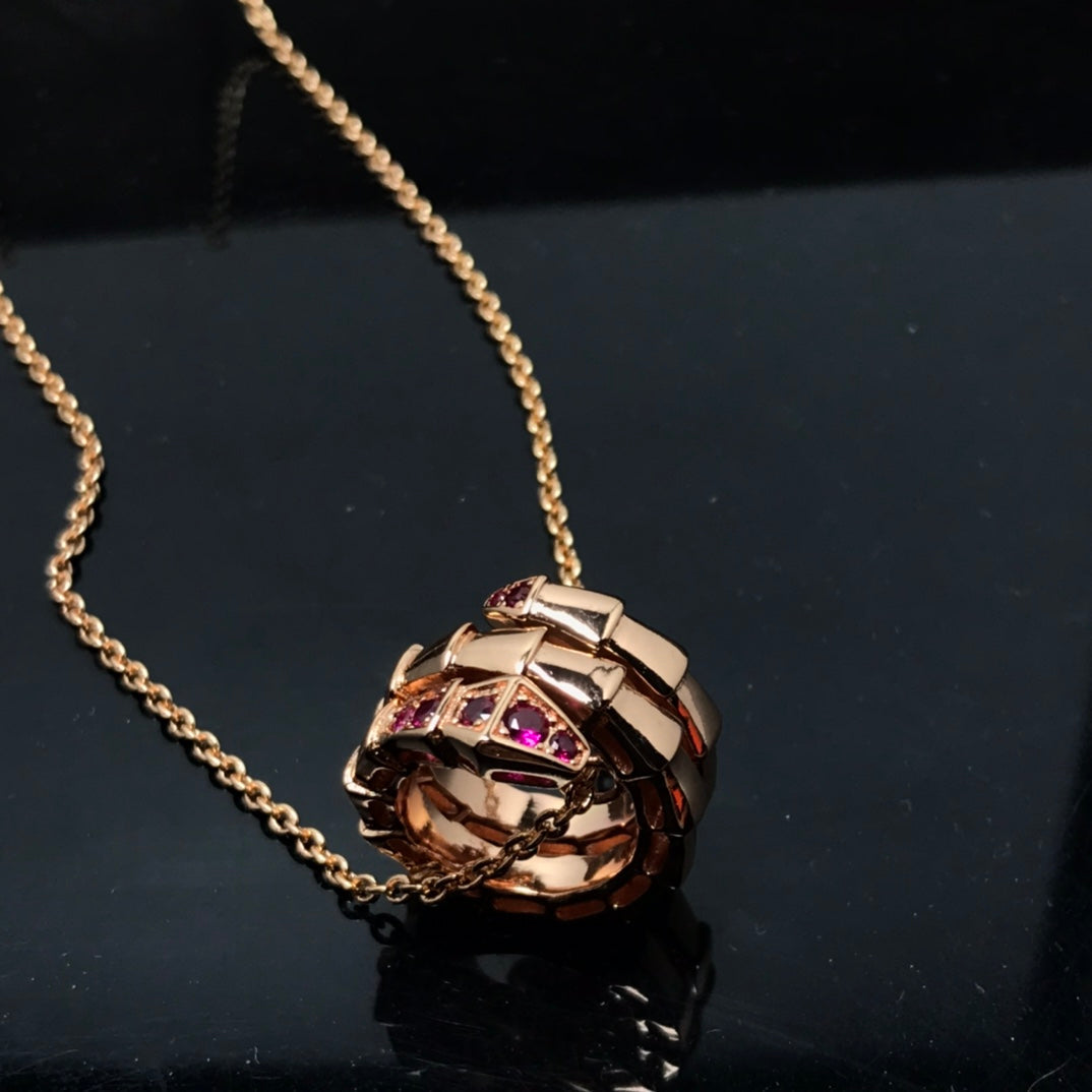 [Noble Jewelry]SERPENTI PEDANT NECKLACE