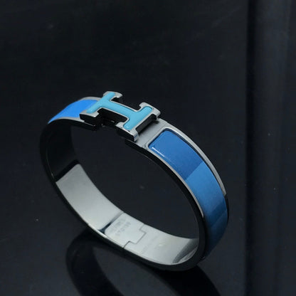 [Edler Schmuck]H ARMBAND BLAU REGENBOGEN KERAMIK