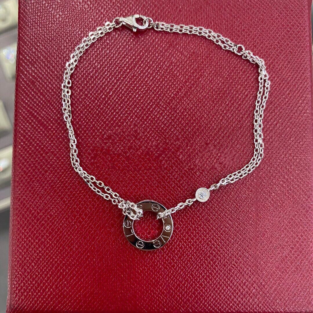 [Noble Jewelry]LOVE BRACELET 2 DIAMOND