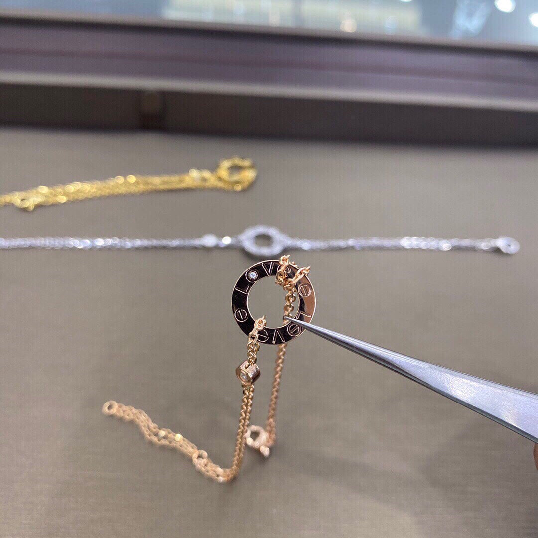 [Noble Jewelry]LOVE BRACELET 2 DIAMOND