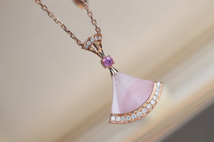 [Noble Jewelry]DREAM NECKLACE PINK MOP DIAMOND