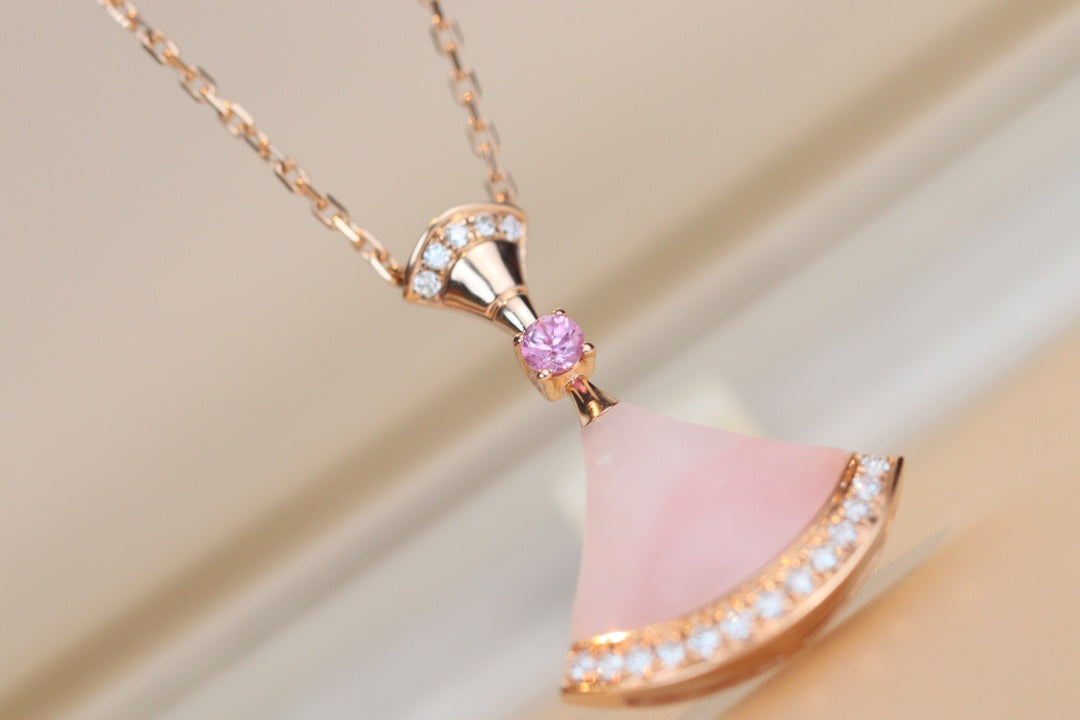 [Noble Jewelry]DREAM NECKLACE PINK MOP DIAMOND