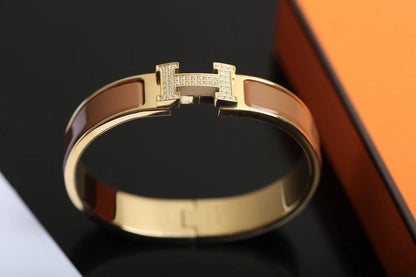 [Noble Jewelry]H BRACELET GOLD DIAMOND