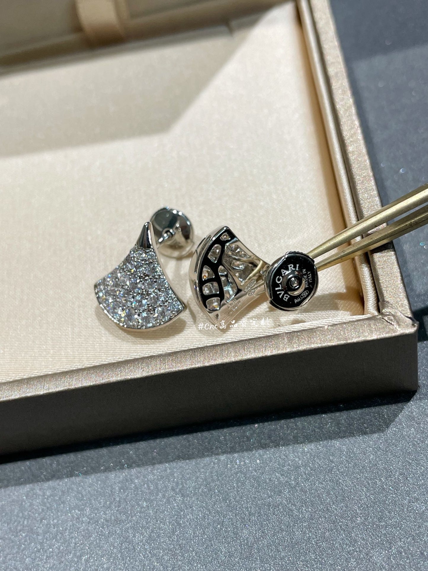 [Noble Jewelry]DREAM STUD EARRINGS DIAMOND