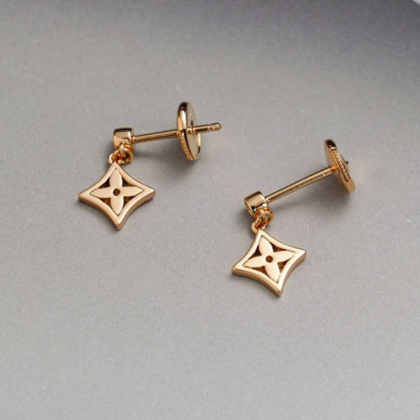 [Noble Jewelry]STAR EARRINGS GOLD