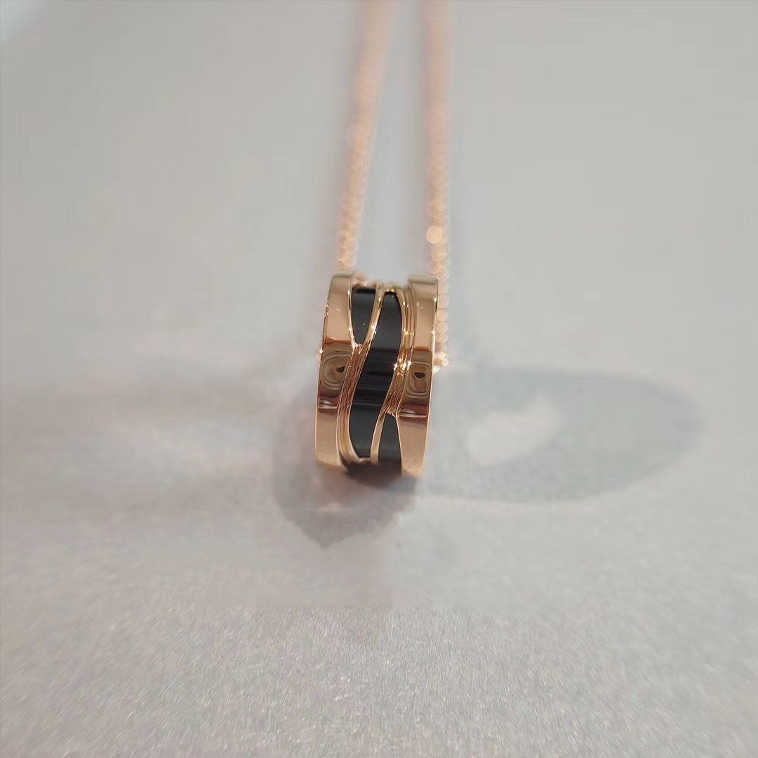 [Noble Jewelry]ZERO 1 NECKLACE PINK GOLD