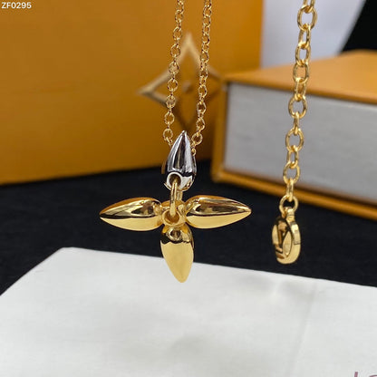 [Noble Jewelry]LOUISETTE PEDANT GOLD NECKLACE