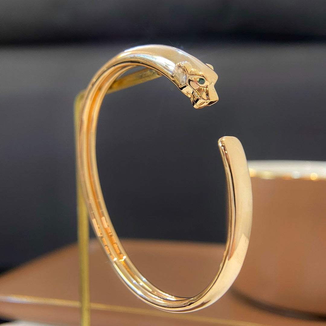 [Noble Jewelry]PANTHERE GOLD OPEN BRACELET