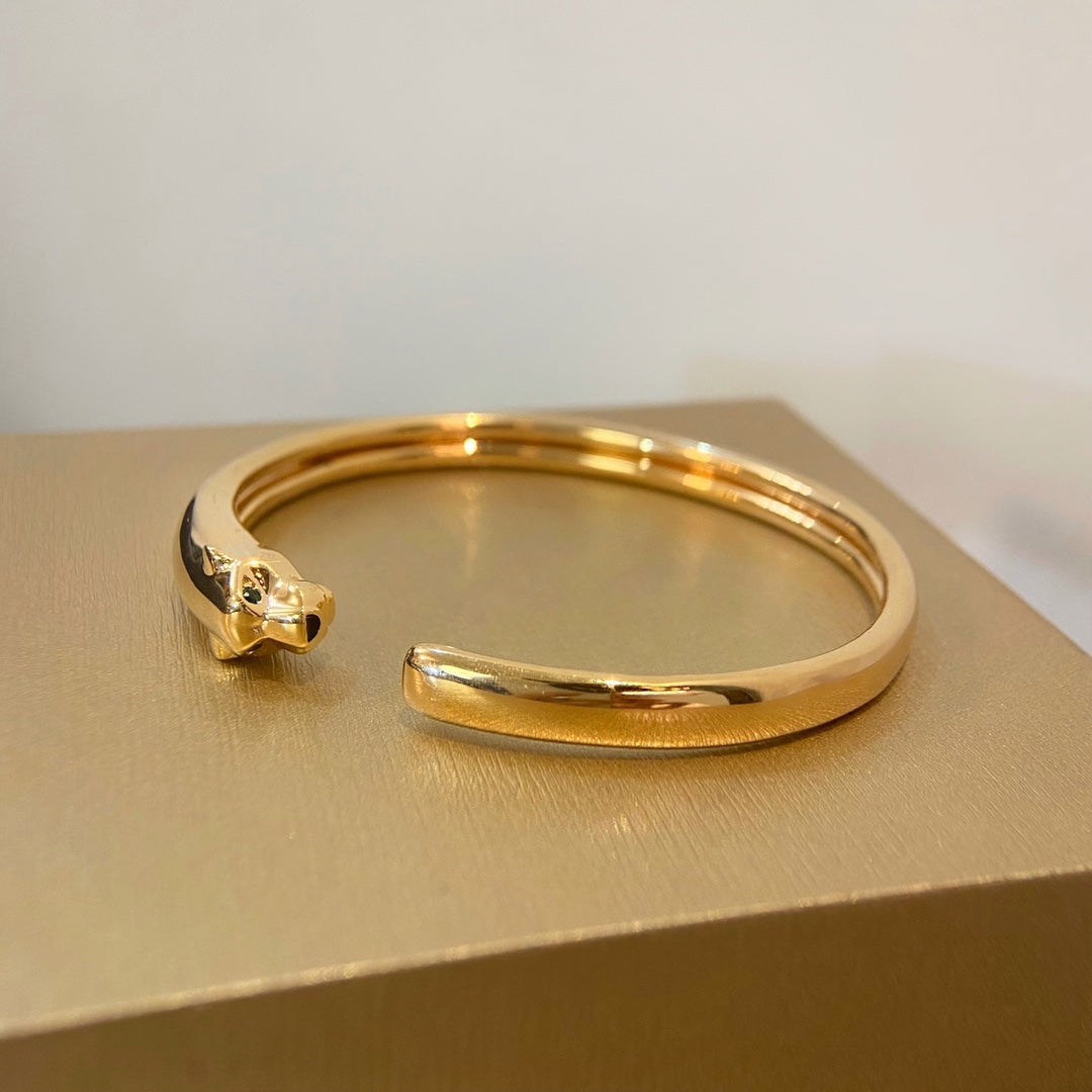 [Noble Jewelry]PANTHERE GOLD OPEN BRACELET