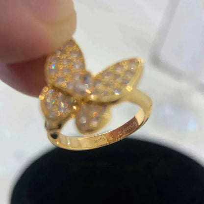 [Noble Jewelry]BUTTERFLY DIAMOND RING