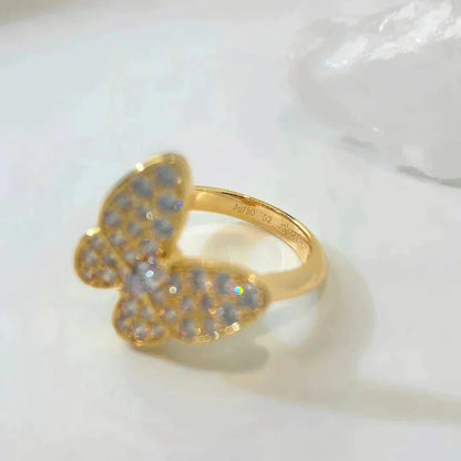 [Noble Jewelry]BUTTERFLY DIAMOND RING