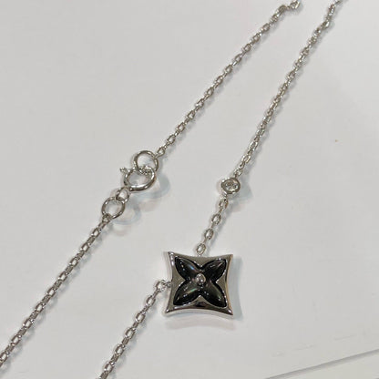 [Noble Jewelry]STAR BLACK MOP NECKLACE