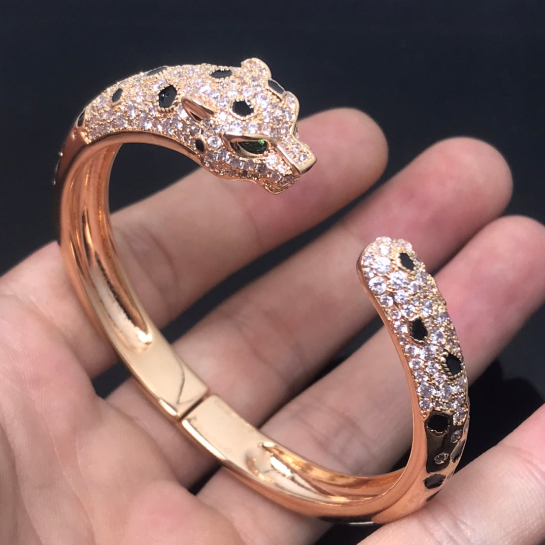 [Noble Jewelry]PANTHERE BIG BRACELET DIAMONDS