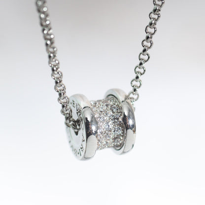 [Noble Jewelry]ZERO 1 SILVER DIAMOND NECKLACE