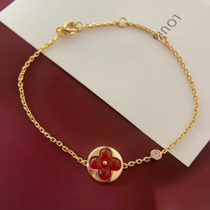 [Noble Jewelry]SUN PEDANT CARNELIAN BRACELET