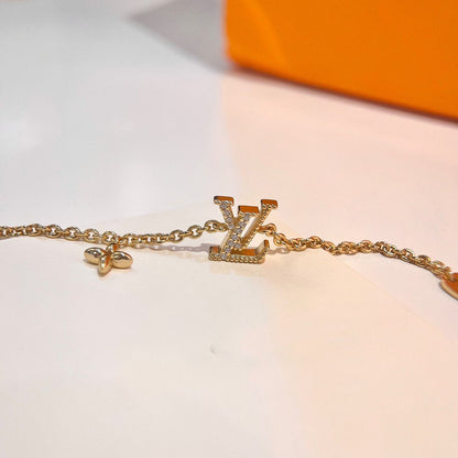 [Noble Jewelry]LOGO STAR MOTIF GOLD BRACELET